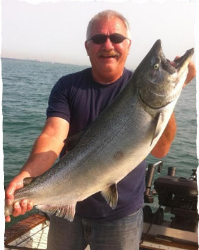 Captain Doug, Fishing on Lake Ontario